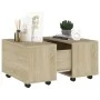 Couchtisch aus Sonoma-Eichensperrholz, 60 x 60 x 38 cm von vidaXL, Couchtisch - Ref: Foro24-806861, Preis: 48,81 €, Rabatt: %