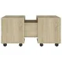 Couchtisch aus Sonoma-Eichensperrholz, 60 x 60 x 38 cm von vidaXL, Couchtisch - Ref: Foro24-806861, Preis: 48,81 €, Rabatt: %
