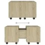 Couchtisch aus Sonoma-Eichensperrholz, 60 x 60 x 38 cm von vidaXL, Couchtisch - Ref: Foro24-806861, Preis: 48,81 €, Rabatt: %