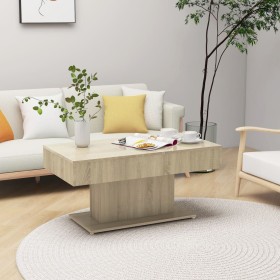 Couchtisch aus Sonoma-Eichensperrholz, 96 x 50 x 45 cm von vidaXL, Couchtisch - Ref: Foro24-806834, Preis: 52,15 €, Rabatt: %
