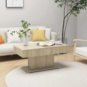 Couchtisch aus Sonoma-Eichensperrholz, 96 x 50 x 45 cm von vidaXL, Couchtisch - Ref: Foro24-806834, Preis: 50,92 €, Rabatt: %