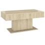 Mesa de centro madera contrachapada roble Sonoma 96x50x45 cm de vidaXL, Mesas de centro - Ref: Foro24-806834, Precio: 53,72 €...