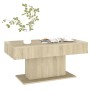 Mesa de centro madera contrachapada roble Sonoma 96x50x45 cm de vidaXL, Mesas de centro - Ref: Foro24-806834, Precio: 53,72 €...