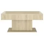 Couchtisch aus Sonoma-Eichensperrholz, 96 x 50 x 45 cm von vidaXL, Couchtisch - Ref: Foro24-806834, Preis: 51,56 €, Rabatt: %