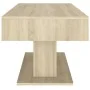 Sonoma oak plywood coffee table 96x50x45 cm by vidaXL, Coffee table - Ref: Foro24-806834, Price: 52,09 €, Discount: %