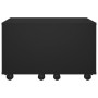 Black plywood coffee table 60x60x38 cm by vidaXL, Coffee table - Ref: Foro24-806859, Price: 51,46 €, Discount: %