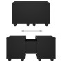 Black plywood coffee table 60x60x38 cm by vidaXL, Coffee table - Ref: Foro24-806859, Price: 51,46 €, Discount: %