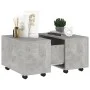 Couchtisch aus grauem Betonsperrholz 60x60x38 cm von vidaXL, Couchtisch - Ref: Foro24-806862, Preis: 68,38 €, Rabatt: %