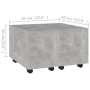 Couchtisch aus grauem Betonsperrholz 60x60x38 cm von vidaXL, Couchtisch - Ref: Foro24-806862, Preis: 68,38 €, Rabatt: %