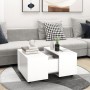 Weißer Sperrholz-Couchtisch 60x60x38 cm von vidaXL, Couchtisch - Ref: Foro24-806858, Preis: 63,53 €, Rabatt: %