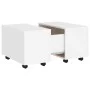 Weißer Sperrholz-Couchtisch 60x60x38 cm von vidaXL, Couchtisch - Ref: Foro24-806858, Preis: 62,69 €, Rabatt: %