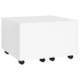 Weißer Sperrholz-Couchtisch 60x60x38 cm von vidaXL, Couchtisch - Ref: Foro24-806858, Preis: 62,69 €, Rabatt: %