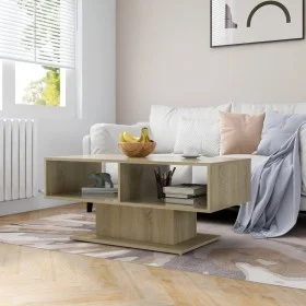 Couchtisch aus eichenfarbenem Sperrholz, 103,5 x 50 x 44,5 cm von vidaXL, Couchtisch - Ref: Foro24-806825, Preis: 51,45 €, Ra...