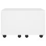 Weißer Sperrholz-Couchtisch 60x60x38 cm von vidaXL, Couchtisch - Ref: Foro24-806858, Preis: 62,69 €, Rabatt: %