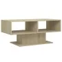 Couchtisch aus eichenfarbenem Sperrholz, 103,5 x 50 x 44,5 cm von vidaXL, Couchtisch - Ref: Foro24-806825, Preis: 51,45 €, Ra...