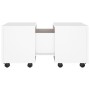 Weißer Sperrholz-Couchtisch 60x60x38 cm von vidaXL, Couchtisch - Ref: Foro24-806858, Preis: 63,53 €, Rabatt: %