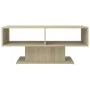 Couchtisch aus eichenfarbenem Sperrholz, 103,5 x 50 x 44,5 cm von vidaXL, Couchtisch - Ref: Foro24-806825, Preis: 51,45 €, Ra...