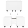 Weißer Sperrholz-Couchtisch 60x60x38 cm von vidaXL, Couchtisch - Ref: Foro24-806858, Preis: 62,69 €, Rabatt: %