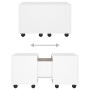 Weißer Sperrholz-Couchtisch 60x60x38 cm von vidaXL, Couchtisch - Ref: Foro24-806858, Preis: 63,53 €, Rabatt: %