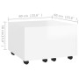 Weißer Sperrholz-Couchtisch 60x60x38 cm von vidaXL, Couchtisch - Ref: Foro24-806858, Preis: 63,53 €, Rabatt: %
