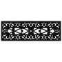 Alfombrillas de escalera de goma 10 uds goma 25x75 cm
