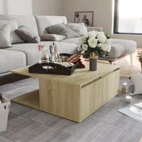 Couchtisch aus Sonoma-Eichensperrholz, 80 x 80 x 31 cm von vidaXL, Couchtisch - Ref: Foro24-806879, Preis: 61,03 €, Rabatt: %