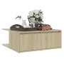 Couchtisch aus Sonoma-Eichensperrholz, 80 x 80 x 31 cm von vidaXL, Couchtisch - Ref: Foro24-806879, Preis: 59,71 €, Rabatt: %
