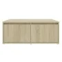 Couchtisch aus Sonoma-Eichensperrholz, 80 x 80 x 31 cm von vidaXL, Couchtisch - Ref: Foro24-806879, Preis: 61,03 €, Rabatt: %