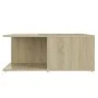 Couchtisch aus Sonoma-Eichensperrholz, 80 x 80 x 31 cm von vidaXL, Couchtisch - Ref: Foro24-806879, Preis: 61,03 €, Rabatt: %