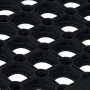 Alfombrillas de escalera de goma 5 uds 25x75 cm