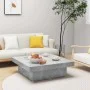 Concrete gray plywood coffee table 80x50x40 cm by vidaXL, Coffee table - Ref: Foro24-806916, Price: 61,72 €, Discount: %