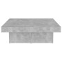 Mesa de centro madera contrachapada gris hormigón 80x50x40 cm de vidaXL, Mesas de centro - Ref: Foro24-806916, Precio: 61,92 ...