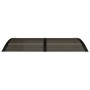 Marquesina de puerta policarbonato negro 150x80 cm de vidaXL, Toldos - Ref: Foro24-153582, Precio: 63,39 €, Descuento: %