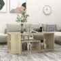 Couchtisch aus Sonoma-Eichensperrholz, 100 x 50 x 40 cm von vidaXL, Couchtisch - Ref: Foro24-806924, Preis: 56,08 €, Rabatt: %