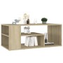 Sonoma oak plywood coffee table 100x50x40 cm by vidaXL, Coffee table - Ref: Foro24-806924, Price: 56,97 €, Discount: %