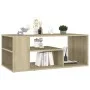 Sonoma oak plywood coffee table 100x50x40 cm by vidaXL, Coffee table - Ref: Foro24-806924, Price: 56,24 €, Discount: %