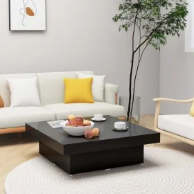 Couchtisch aus schwarzem Sperrholz, 90 x 90 x 28 cm von vidaXL, Couchtisch - Ref: Foro24-806913, Preis: 76,64 €, Rabatt: %