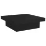 Mesa de centro madera contrachapada negro 90x90x28 cm de vidaXL, Mesas de centro - Ref: Foro24-806913, Precio: 76,63 €, Descu...