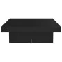 Mesa de centro madera contrachapada negro 90x90x28 cm de vidaXL, Mesas de centro - Ref: Foro24-806913, Precio: 76,63 €, Descu...