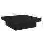 Mesa de centro madera contrachapada negro 90x90x28 cm de vidaXL, Mesas de centro - Ref: Foro24-806913, Precio: 76,63 €, Descu...