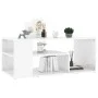 Couchtisch aus Sperrholz glänzend weiß 100x50x40 cm von vidaXL, Couchtisch - Ref: Foro24-806927, Preis: 62,01 €, Rabatt: %