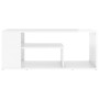 Plywood white glossy coffee table 100x50x40 cm by vidaXL, Coffee table - Ref: Foro24-806927, Price: 61,00 €, Discount: %