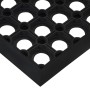 Alfombrillas de escalera de goma 10 uds goma 25x75 cm