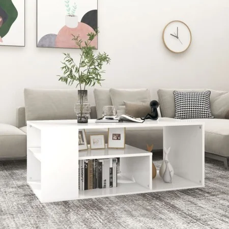Couchtisch aus weißem Sperrholz, 100 x 50 x 40 cm von vidaXL, Couchtisch - Ref: Foro24-806921, Preis: 54,01 €, Rabatt: %