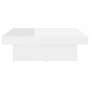 Couchtisch aus glänzend weißem Sperrholz, 90 x 90 x 28 cm von vidaXL, Couchtisch - Ref: Foro24-806918, Preis: 90,01 €, Rabatt: %
