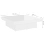 Couchtisch aus glänzend weißem Sperrholz, 90 x 90 x 28 cm von vidaXL, Couchtisch - Ref: Foro24-806918, Preis: 90,01 €, Rabatt: %
