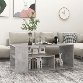 Grauer Couchtisch aus Holzwerkstoff Beton 100x50x40 cm von vidaXL, Couchtisch - Ref: Foro24-806925, Preis: 63,14 €, Rabatt: %
