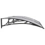 Schwarzes Polycarbonat-Türvordach 150x100 cm von vidaXL, Markisen - Ref: Foro24-153567, Preis: 72,32 €, Rabatt: %