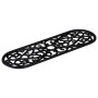 Alfombrillas de escalera de goma 10 uds goma 25x75 cm