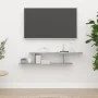 TV-Wandregal aus betongrauem Sperrholz, 125 x 18 x 23 cm von vidaXL, Regale und Regale - Ref: Foro24-806993, Preis: 26,86 €, ...